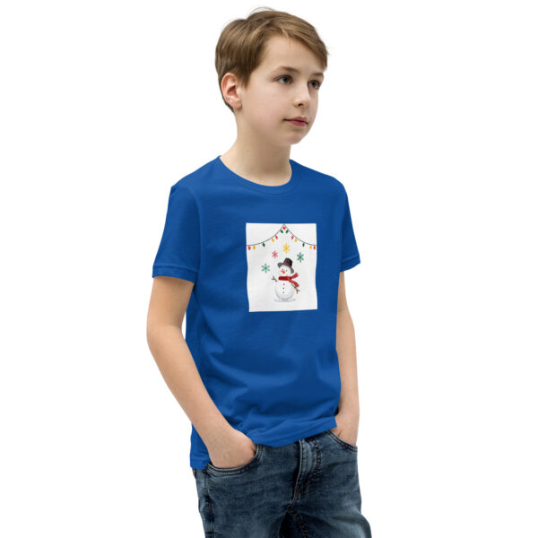 Jugendliche T-Shirt Schneemann